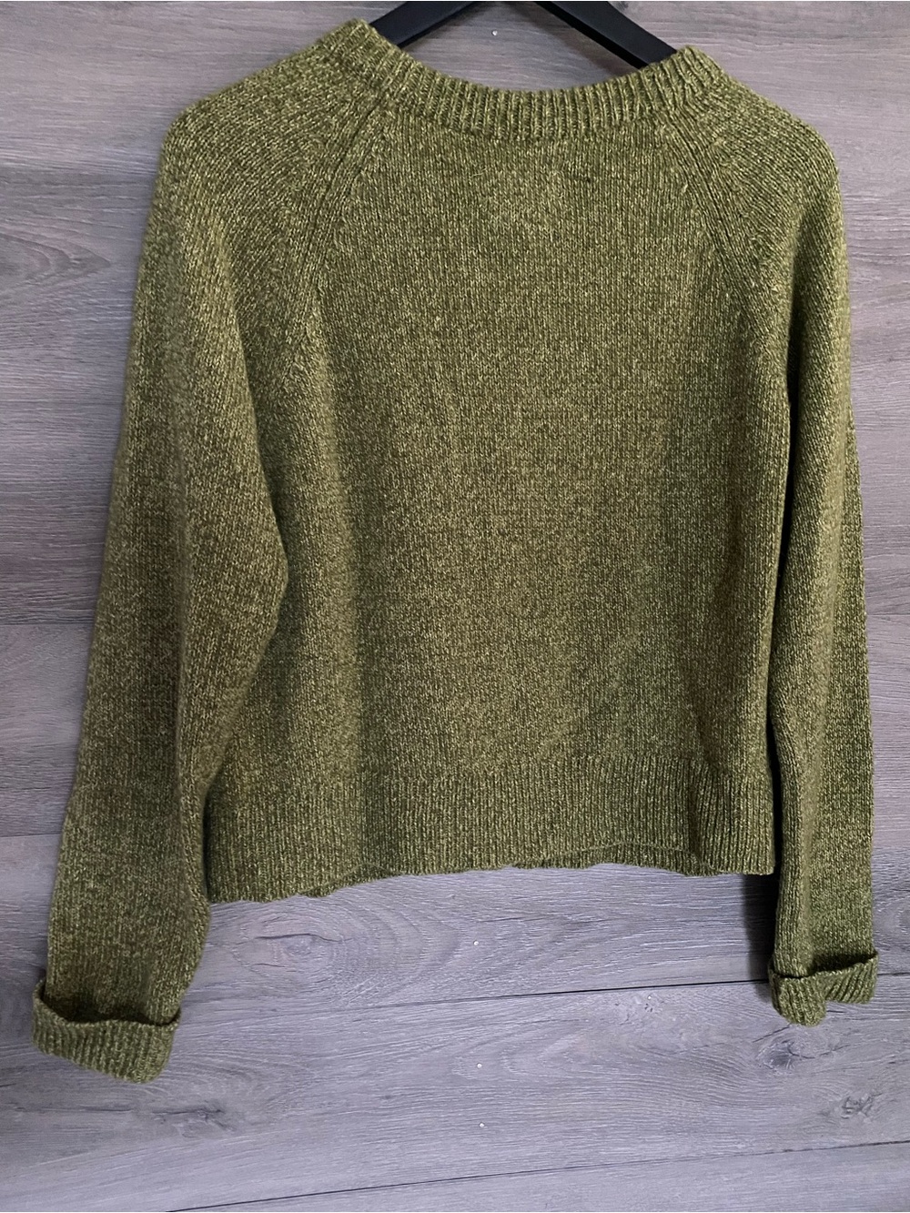TOAST Wool Cotton Raglan Cardigan - Picture 6 of 10